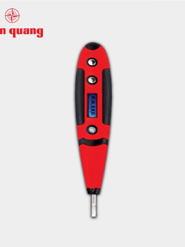 Bút thử điện Điện Quang ĐQ ETP01 RB (hiển thị LCD, đỏ đen)