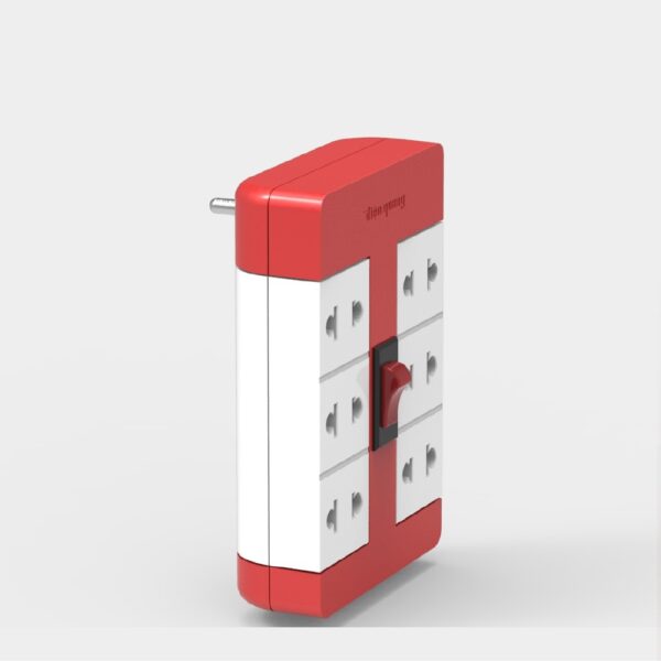 Ổ cắm xoay 90º Điện Quang ĐQ ESK RT 6RW