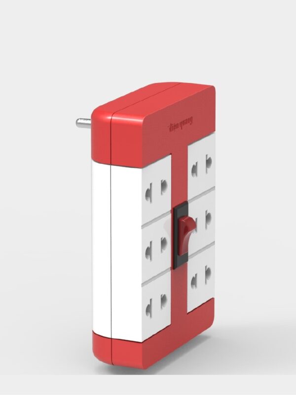 Ổ cắm xoay 90º Điện Quang ĐQ ESK RT 6RW