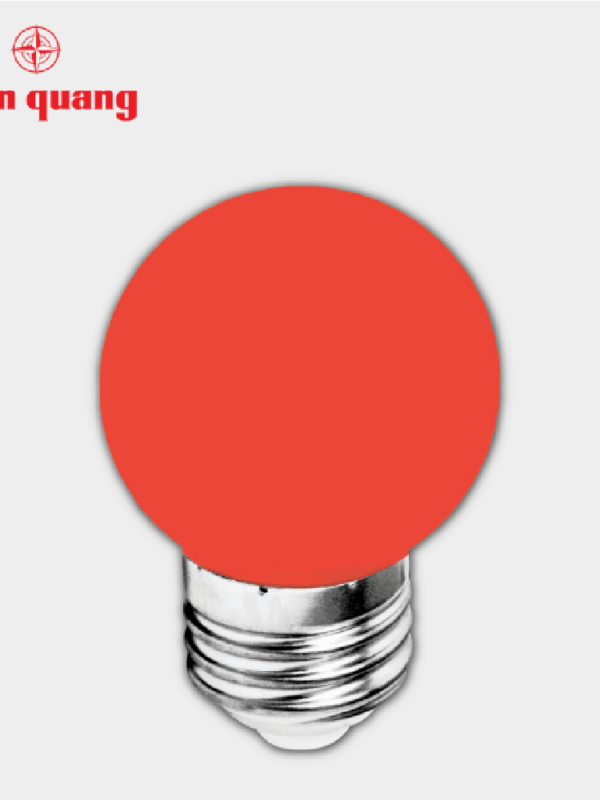 Đèn LED Bulb Điện Quang ĐQ LEDBU14G45 01R (1W đỏ)