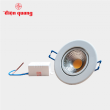 Bộ đèn LED chiếu điểm Điện Quang- ĐQ LEDRSL02 05730 (5W warmwhite)