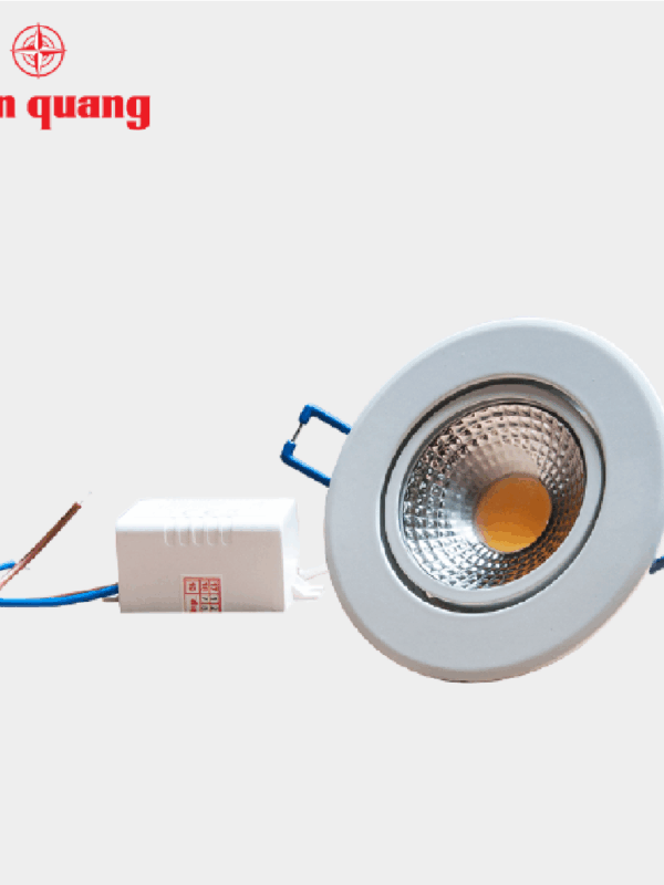 Bộ đèn LED chiếu điểm Điện Quang- ĐQ LEDRSL02 05730 (5W warmwhite)