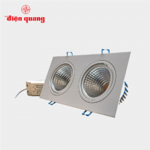 Bộ đèn LED chiếu điểm Điện Quang- ĐQ LEDRSL20 20730- DU10x2 (20W,3000K)