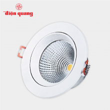 Bộ đèn LED chiếu điểm âm trần Điện Quang ĐQ LEDRSL11 12730 (12W, warmwhite)