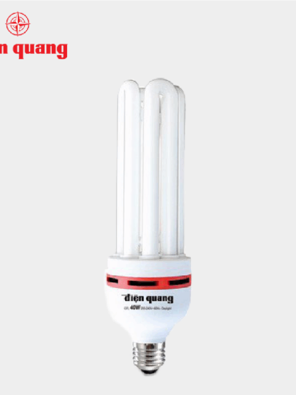 Đèn Compact chống ẩm Điện Quang ĐQ-CFL-AW-4U-F14-40W-DL-E27