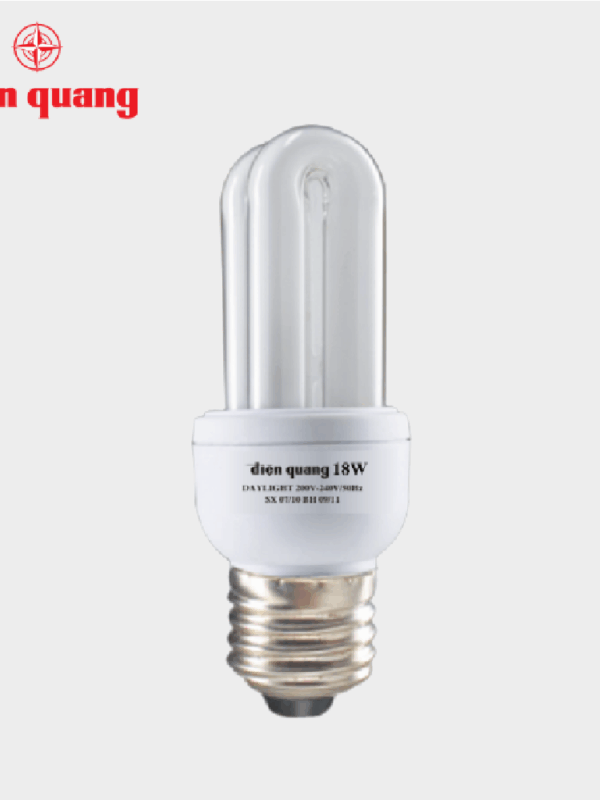 Đèn Compact CSN Điện Quang ĐQ-CFL-3U-T4-18W-DL-E27