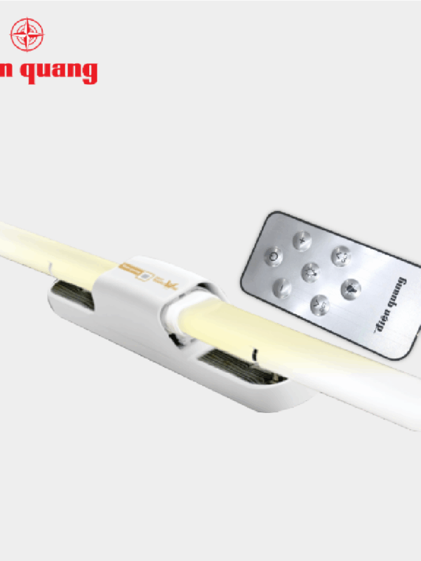 Bộ đèn LED Doublewing Điện Quang ĐQ LED DW01IRM 367CCT (36W, điều chỉnh độ sáng và nhiệt độ màu, có Remote, nhôm nhựa)