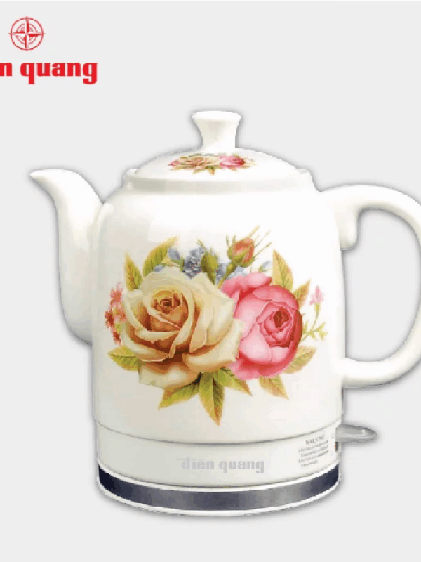 Ấm đun siêu tốc thân sứ Điện Quang ĐQ CEKT05 1515 B