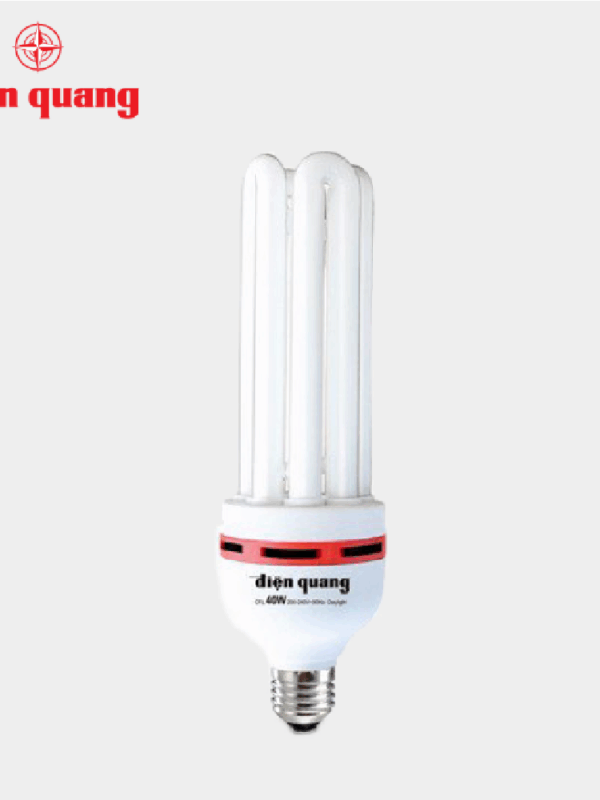 Đèn Compact Điện Quang ĐQ-CFL-4U-F14-50W-DL-E27