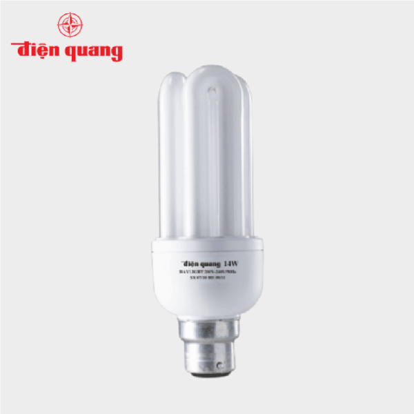 Đèn compact CSN Điện Quang ĐQ-CFL-3U-T4-14W-DL-B22