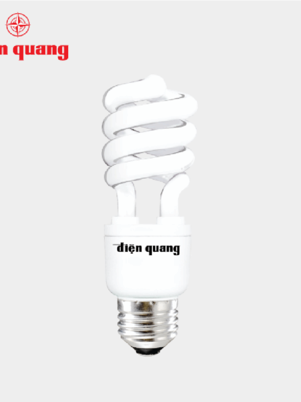 Đèn Compact xoắn Điện Quang ĐQ-SPL-T3-14W-DL-E27