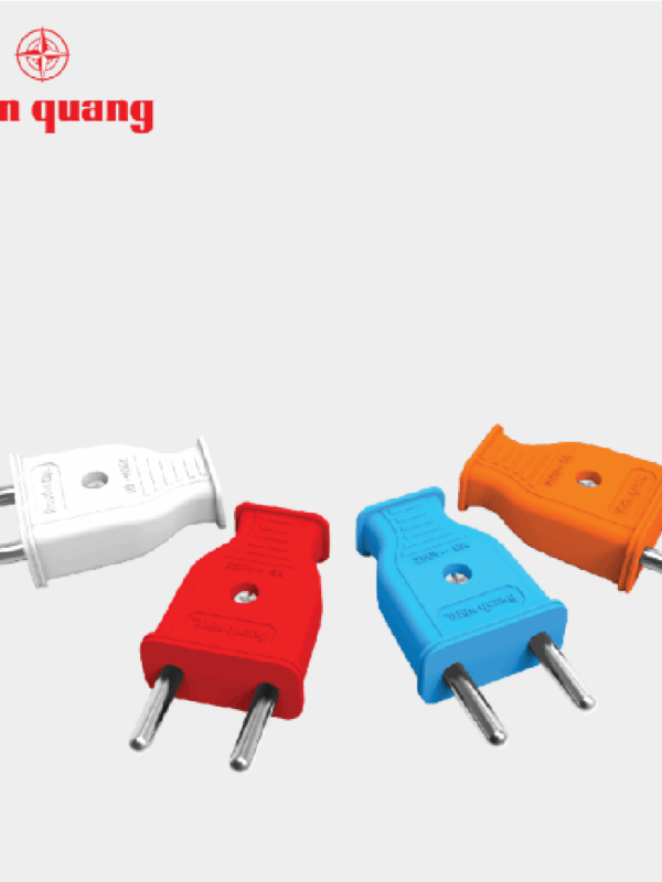 Phích cắm Điện Quang ECO ĐQECO EPR01 ( chân tròn )