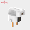 Phích cắm công suất lớn Điện Quang  ĐQ EPR HP WB.2PN ( Trắng - Đen )