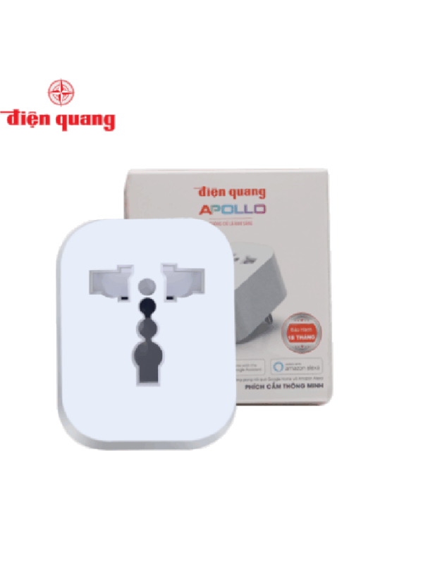 Phích Cắm Thông Minh Điện Quang Apollo ĐQ SP1.1 01 WiFi